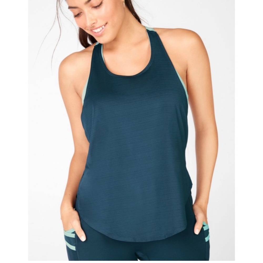 Fabletics eco conscious built in bra top